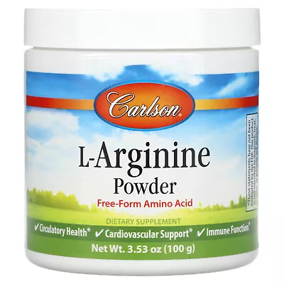 L-Arginine Powder 3.53 Oz (100 G) • $15.97