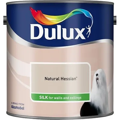 £21.99 • Buy Dulux Smooth Emulsion Silk Paint - Natural Hessian - 2.5L - Walls And Ceiling 