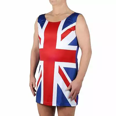 Mens Union Jack Spice Girls Fancy Dress     UK Seller • £19.99