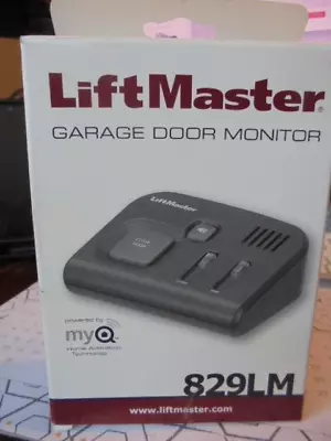 LiftMaster 829LM Garage Door Monitor Compatible With MyQ Powered Opener 2011 NEW • $89.95