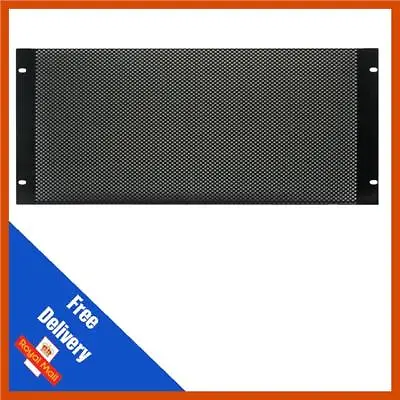 DY Pro Audio | 19  Mesh/Vented Solid Steel Rack Blanking Panel/Plate | 4u • £13.50