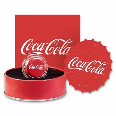 2023 Niue 6 Gram Silver Bottle Cap - Coca-Cola® • $24.99