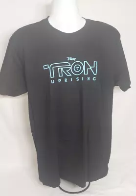 ID#855 Adult XL Disney Tron Uprising Black T-Shirt - NWOT Free Shipping • $20