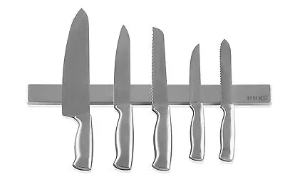 Wall-Mount Magnetic Knife Storage Holder Chef Rack Strip Utensil Kitchen Tool • $16.99