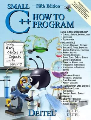 Small C++ How To Program By Deitel Harvey M.; Deitel Paul • $6.01