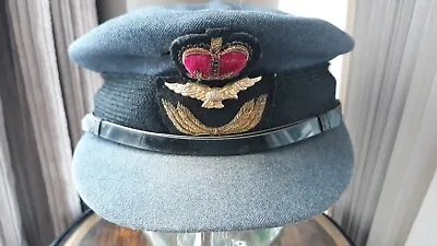 £80 • Buy WW2 Post War RAF W.A.A.F. Officers Peak Cap 1960,70s. Makers Gieves London.