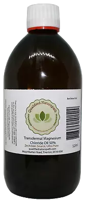 £15.25 • Buy 525ml Magnesium Chloride Oil High Strength *Ultra Pure* *Zechstein Sourced* 