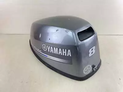 2013 Yamaha 8HP 4 Stroke Outboard Top Cowling Cowl Cover Hood 60R-G2610-60-00 • $272.95