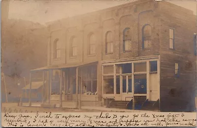 RPPC View Of McCarty's Store Candor NY C1905 Vintage Postcard R70 • $29.99