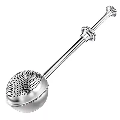 Stainless Steel Fine Mesh Strainer For Cocktails Tea Coffee (Silver) • £7.99