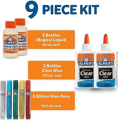$36.99 • Buy Kids Gifts Slime Supplies Kit Slime Starter Kit, Clear  