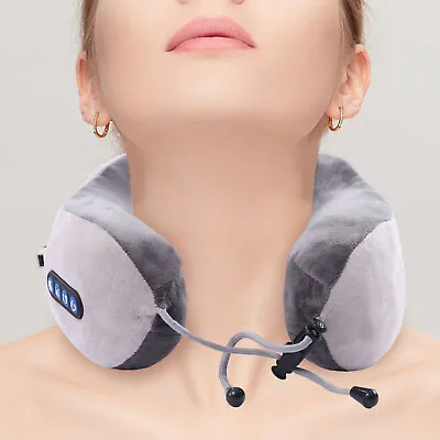 Shiatsu Shoulder Neck & Back Massager Pillow With Heat Deep Kneading Pillow NEW • $32