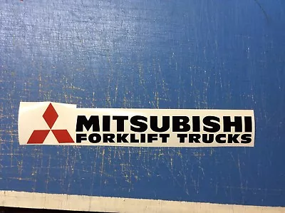 2-Mitsubishi Forklift Truck Replacement Logo • $15