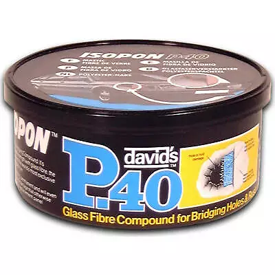 £16.95 • Buy UPO Isopon P40 Glass Fibre Repair Paste 250ml