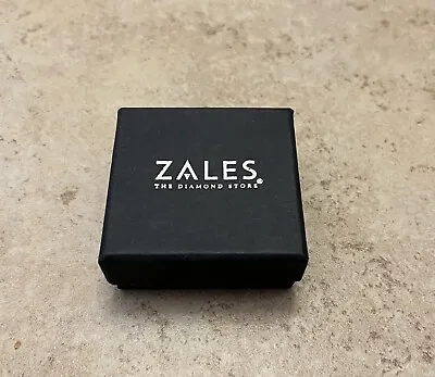 $25 • Buy ZALES The Diamond Store Earring Box Only Black 2 1/2