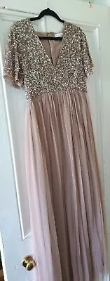 ASOS Maternity Bridesmaid Dress 14 EUC • £45