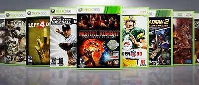 $10.75 • Buy Custom Replacement Xbox 360  Title I-M Covers And Cases. No Games Included