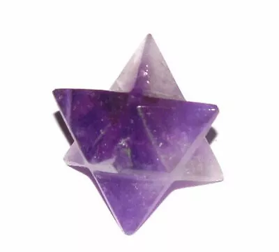 AMETHYST Merkaba Star Gemstone Divination USA Direct Importer • $10.75