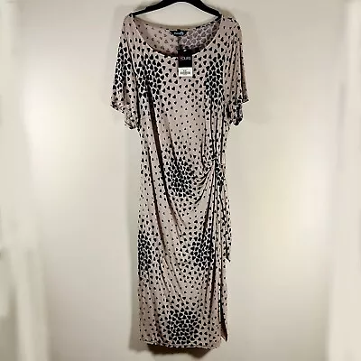 Yours Dress Heart Pattern Calf Length Size 22 / 24 New With Tags • £22.99