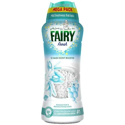 Fairy Wash Scent Booster Laundry Almond Milk Manuka Honey Fresh Fragrance 570g • £13.99