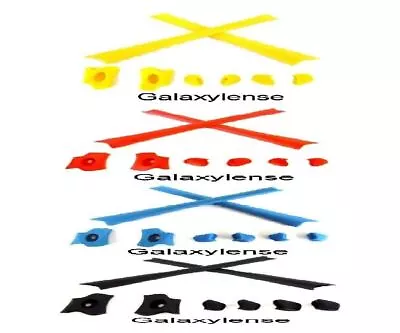 Earsock & Nose Pad Rubber Kit For Oakley Flak Jacket Black&Blue&Red&Yellow • $18.88