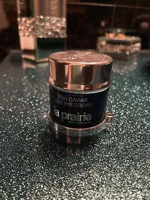 La Prairie Skin Caviar Luxe Eye Cream Lifting Rejuvenating  0.68oz ( EMPTY JAR!) • $75