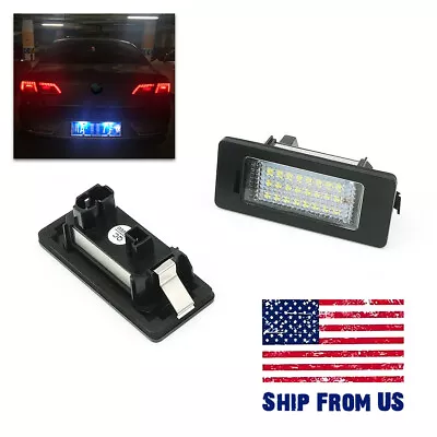 2x For BMW 3 Series E90 E92 E93 E39 Led License Number Plate Lights Replace Lamp • $11.39