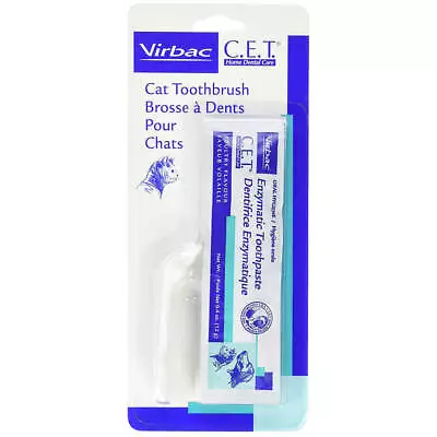 C.E.T. Cat Toothbrush With Poultry Toothpaste • $10.40