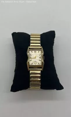 1950's ELGIN 19 Jewels Watch Grade 671 U.S.A. 10K Gold Filled Vintage • $9.99