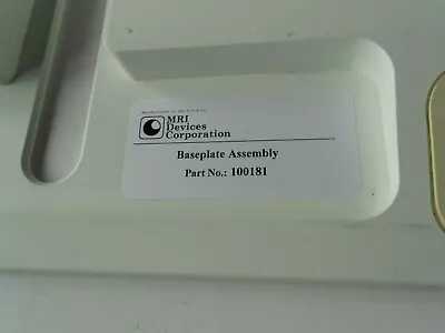 MRI Devices Corporation. Brest Plates X2 And Baseplate Assembly.  Free UK P&P. • $211.67