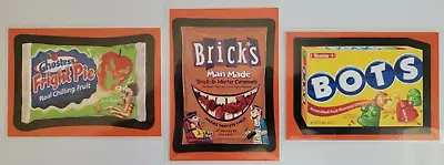 2009 Wacky Halloween Trading Cards H1 - Fright Pie / H2 - Brick's / H3 - Bots • $109.95