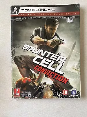 TOM CLANCY'S Splinter Cell Conviction Prima Official Video Game Guide X-BOX PC  • $15