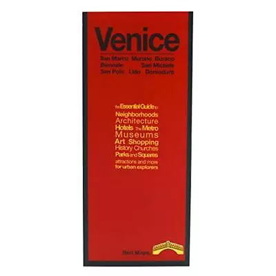 Venice Map And City Guide Red Maps (Firm) • £8.99