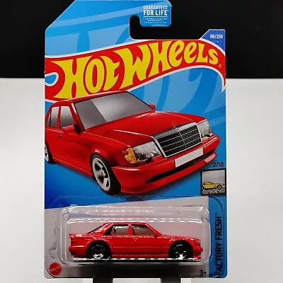 Hot Wheels 1991 Mercedes-Benz 500E RED (Mercedes-Benz W124) • $5.99