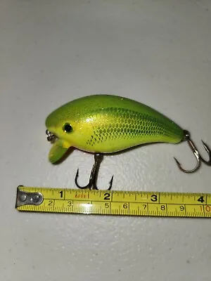 Vintage Mann's One  Minus  Double Stamped Crankbait Fishing Lure Bass Boat • $18.99