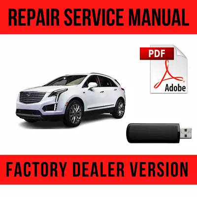 Cadillac XT5 2017-2020 Factory Repair Manual USB • $16.49