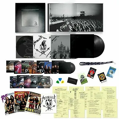 12  Box 6 LPs 14 CDs 6 DVDs And More Metallica 180g Limited Super Deluxe - BO 24 • £215.12