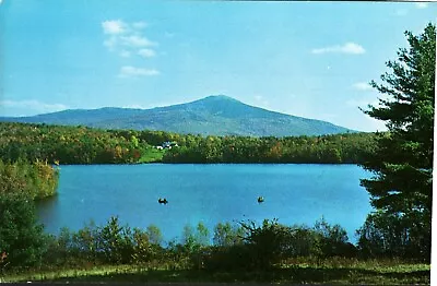 Stone Pond Background Of Mt. Monadnock New Hampshire Postcard • $5.65