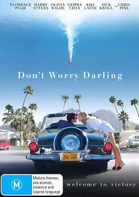 Don't Worry Darling (DVD 2022) Chris Pine Thriller Region 4 • £5.03