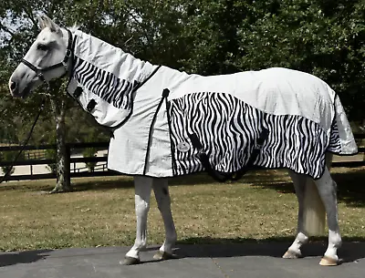 Horse Cotton/mesh Combo - Zebra Horse Rug • $75