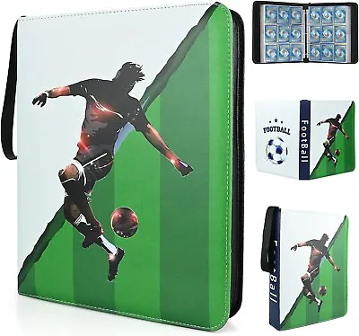 Trading Cards Album For Football Cards 720 Pockets Binder With Sleeves Game - • £14.69