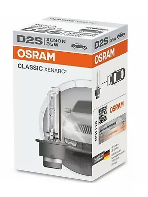 OSRAM Xenarc Classic Xenon Car Headlight Bulbs D2S Fitting (Single) • $30.31