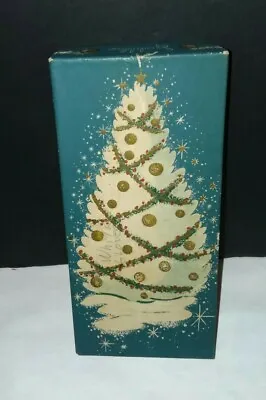 Vintage 1940's SPARKLETONE EMPTY Embossed Christmas Cards Box • $19.99