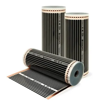 Heating Underfloor Film Infrared Mat Laminate Floor Electric 110W 0.5 X 1 Meter • £12.95