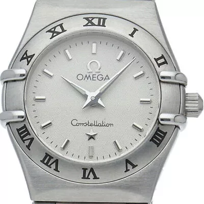 OMEGA Constellation Mini 1562.30 Box Warranty Stainless Steel WomenWatch Sil... • $1064.34