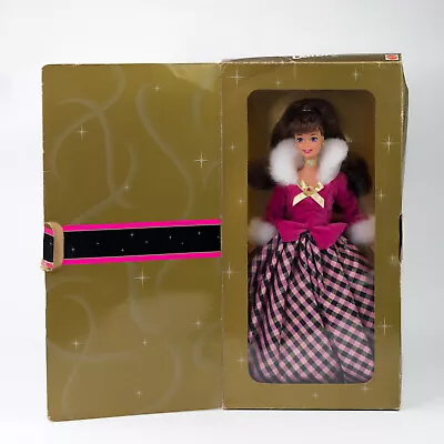 $8.99 • Buy 1996 Mattel Barbie Winter Rhapsody Doll Brunette Avon 2 In Series 16873 NIB