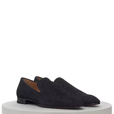 CHRISTIAN LOUBOUTIN 795$ DANDELION Loafer - Black Crosta • $486.50