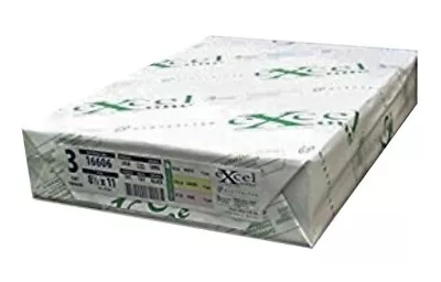 Excel (16606) Carbonless Paper 8.5 X 11 3-Part Fwd (W/C/P) - 1 Rm (250 Sets) • $32.40