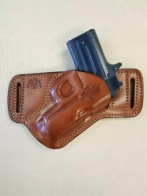Braids Holsters BROWN Leather S.O.B. Holster Choose Gun & Left Or Right Hand • $53.95
