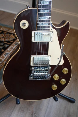 $2600 • Buy Gibson Les Paul 1983 Standard Dark Wine Gibson Kahler Tremolo Original
